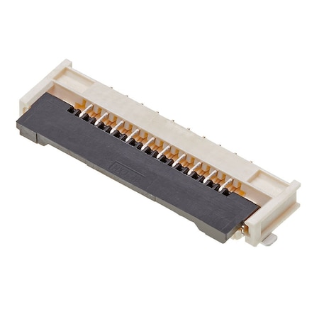 Molex FFC FPC Connector, Beige, Liquid Crystal Polymer Insulation, 125 V AC/DC 2005280101